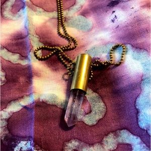 🔮🦄Amethyst pendant necklace.